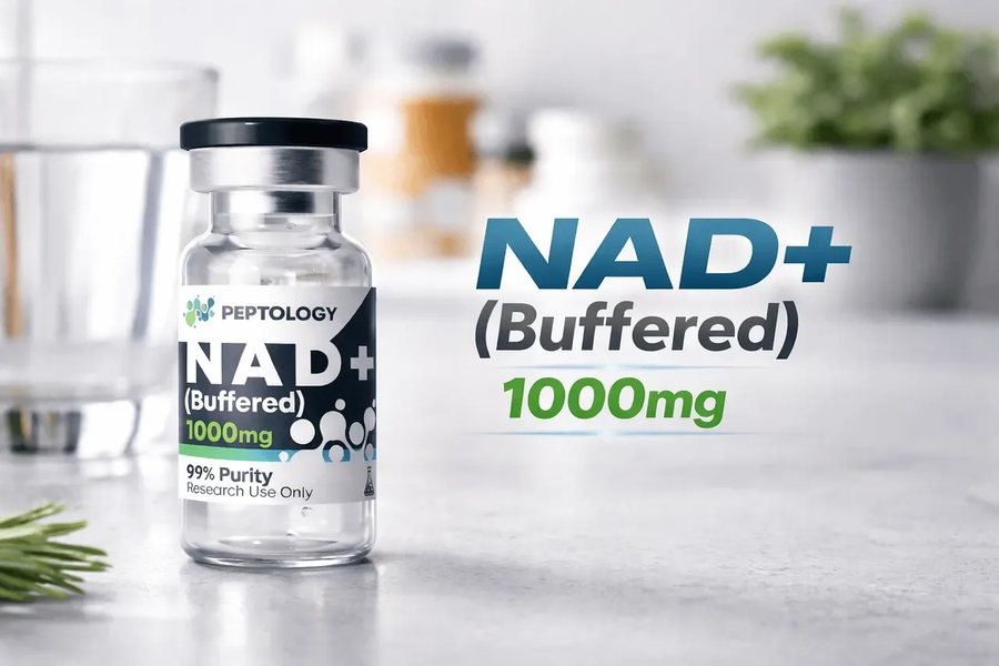 NAD+ (Buffered) 1000 mg – Cellular energy, DNA repair and mitochondrial support