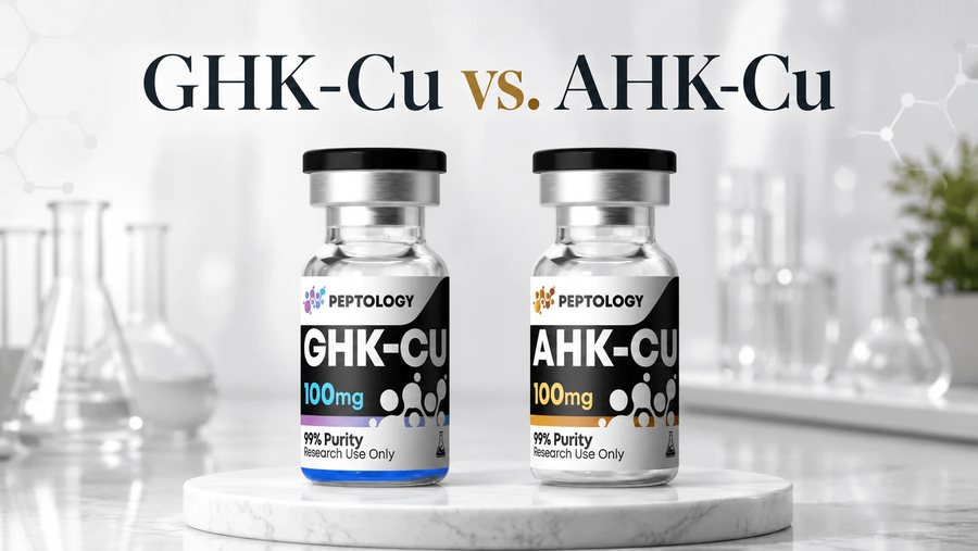 GHK-Cu and AHK-Cu: what is the difference between the two copper tripeptides
