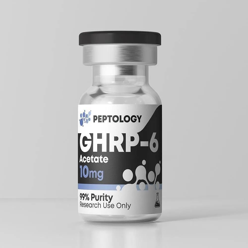 GHRP-6 10 mg – Ghrelin mimetic (GHS-R1a agonist) for pulsatile GH secretion research